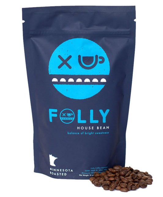 Folly Coffee Whole Bean Coffee - House Bean