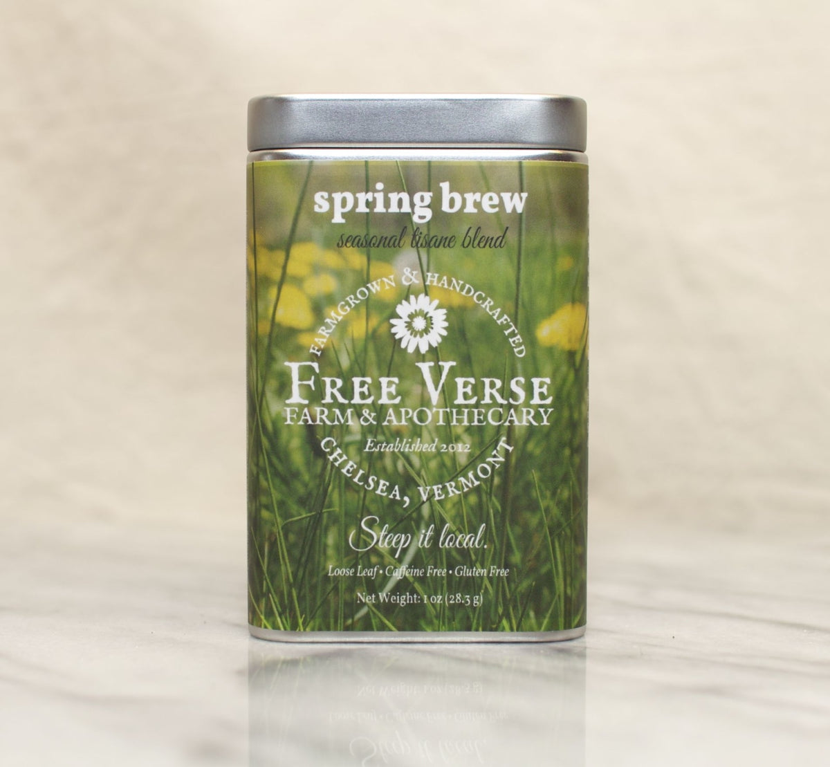 Free Verse Farm & Apothecary Spring Brew - 1oz Tin