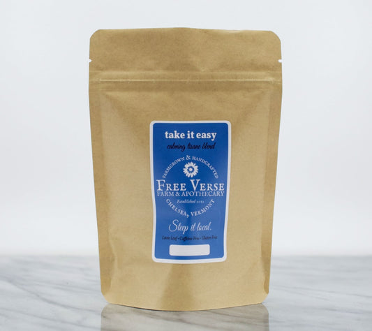 Free Verse Farm & Apothecary Take It Easy Tea - 1oz Pouch