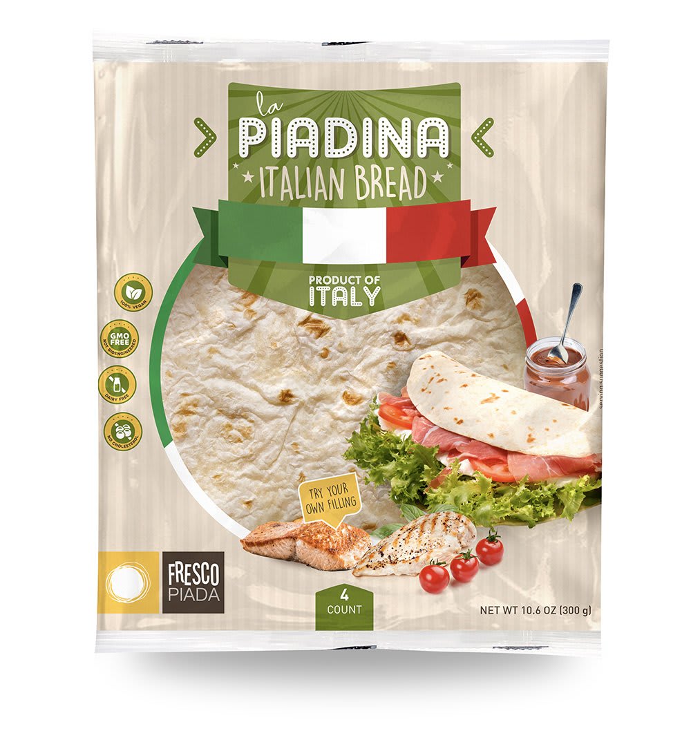 Fresco Piada Piadina Oil (Vegan Italian Flatbread)