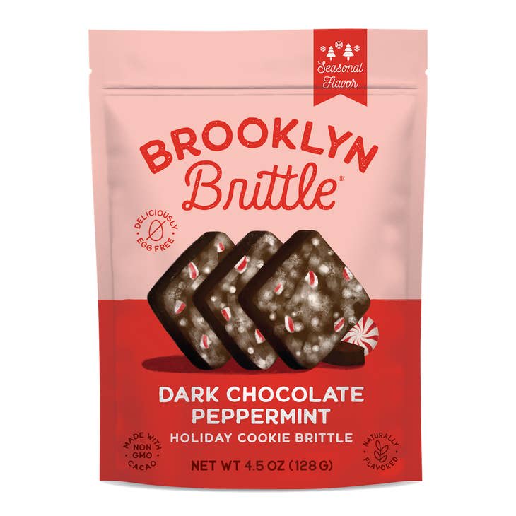 Dark Chocolate Peppermint Italian Cookie Brittle BRO05MINT6