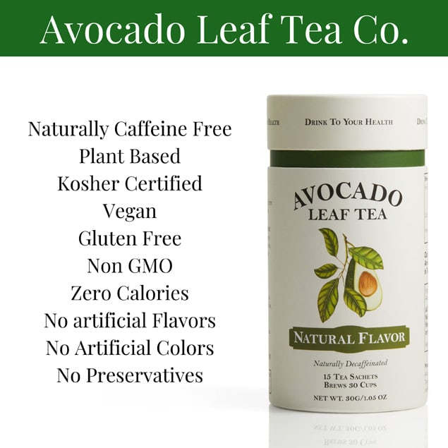 Avocado Leaf Tea Natural Leaf 860384002003