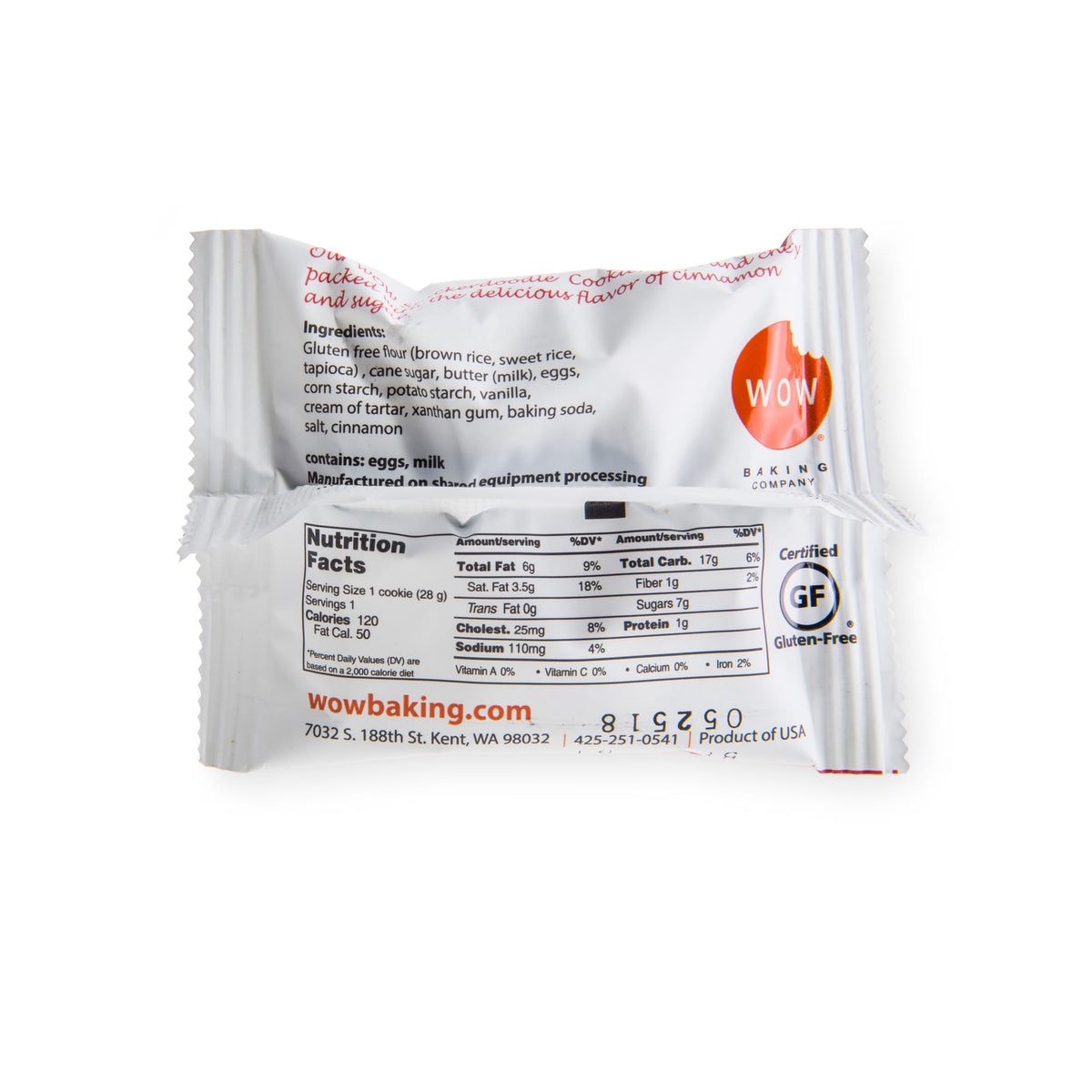 1oz Gluten Free Cookies 1IWSN99-48