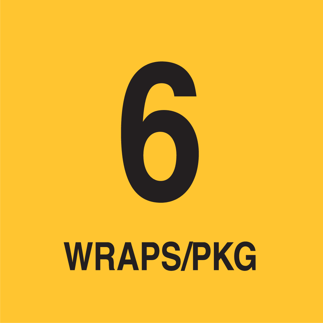 Mango Chipotle - 6pk Sandwich Wraps GEM-MCH-87-6-RS