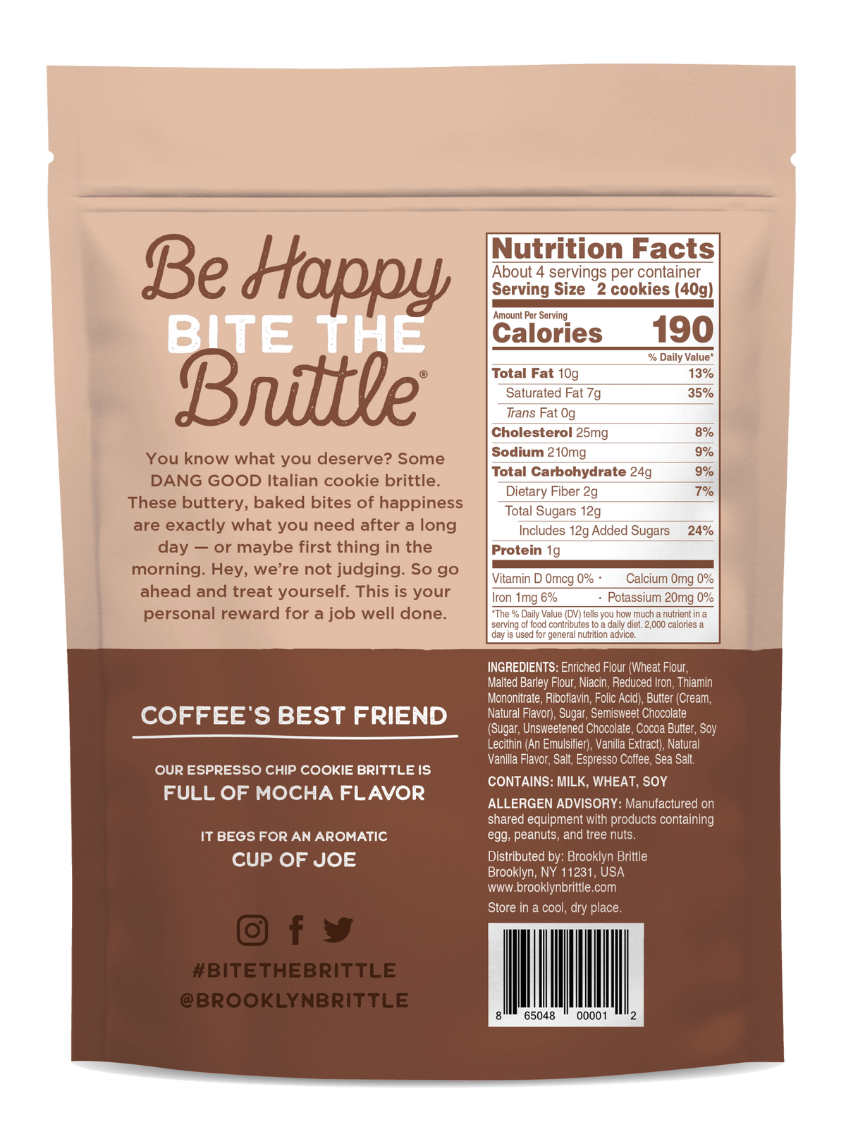 Italian Cookie Brittle BRO12ESP6
