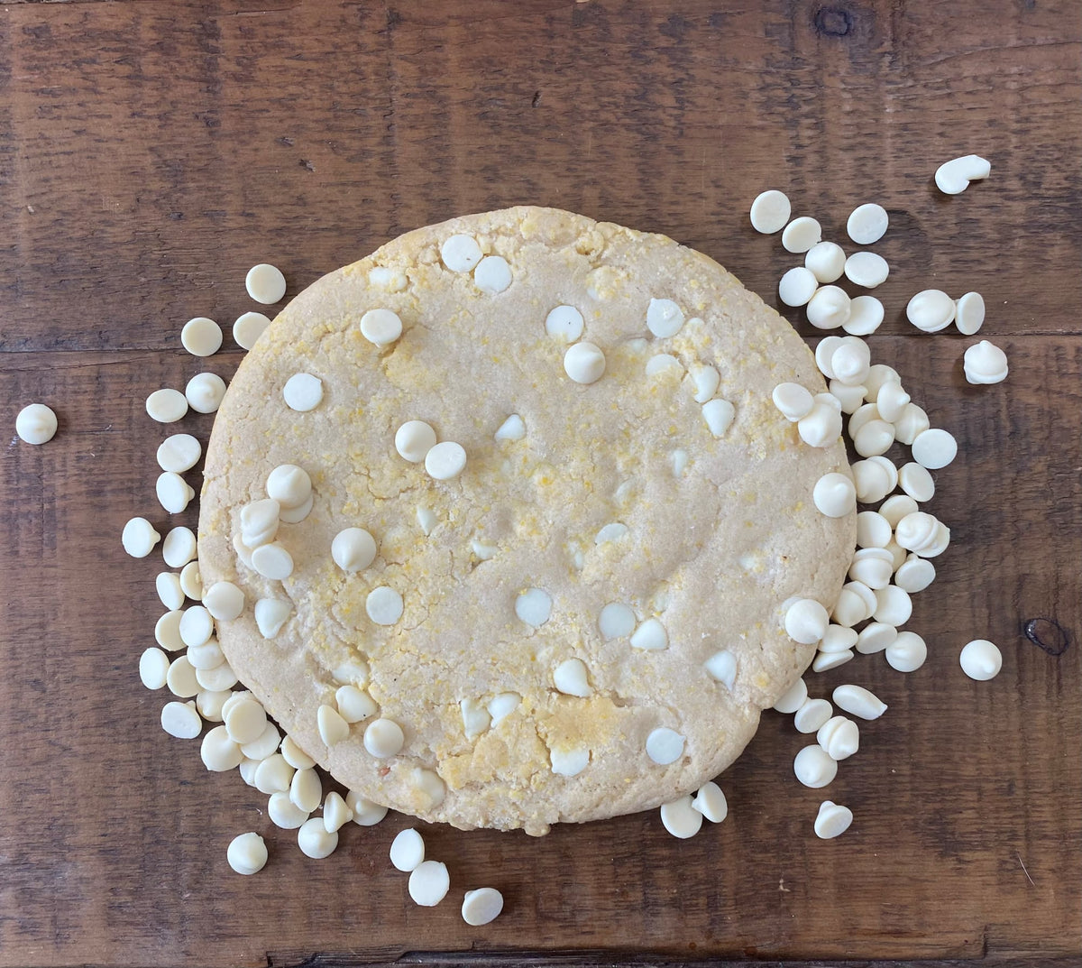 White Chocolate Chip Cornbread Cookie PRFWCCC