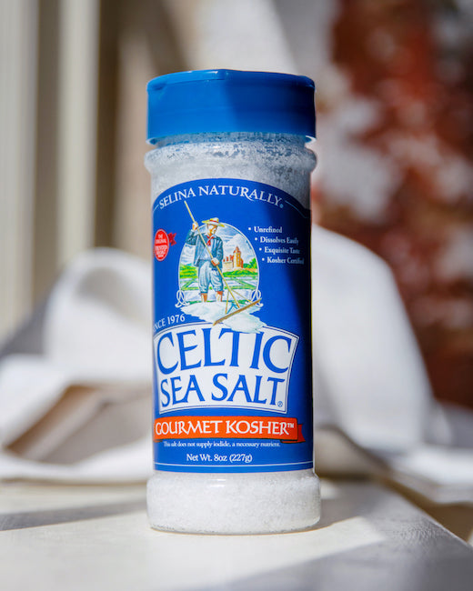 Gourmet Kosher Celtic Sea Salt 8oz Shaker