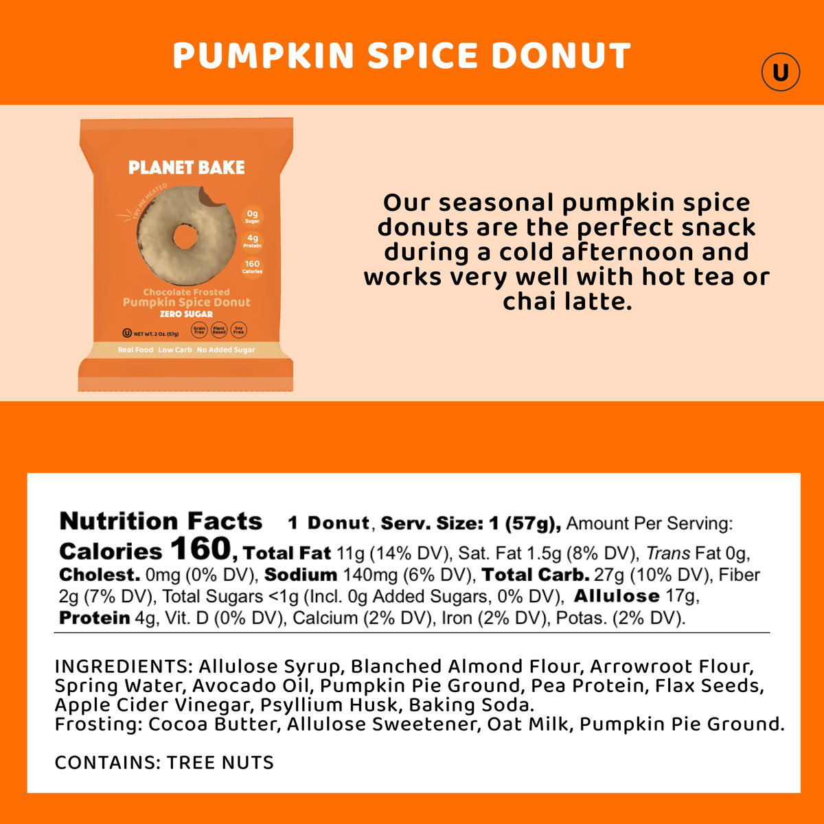 Seasonal Pumpkin Spice Donuts PB-PSDMASTER