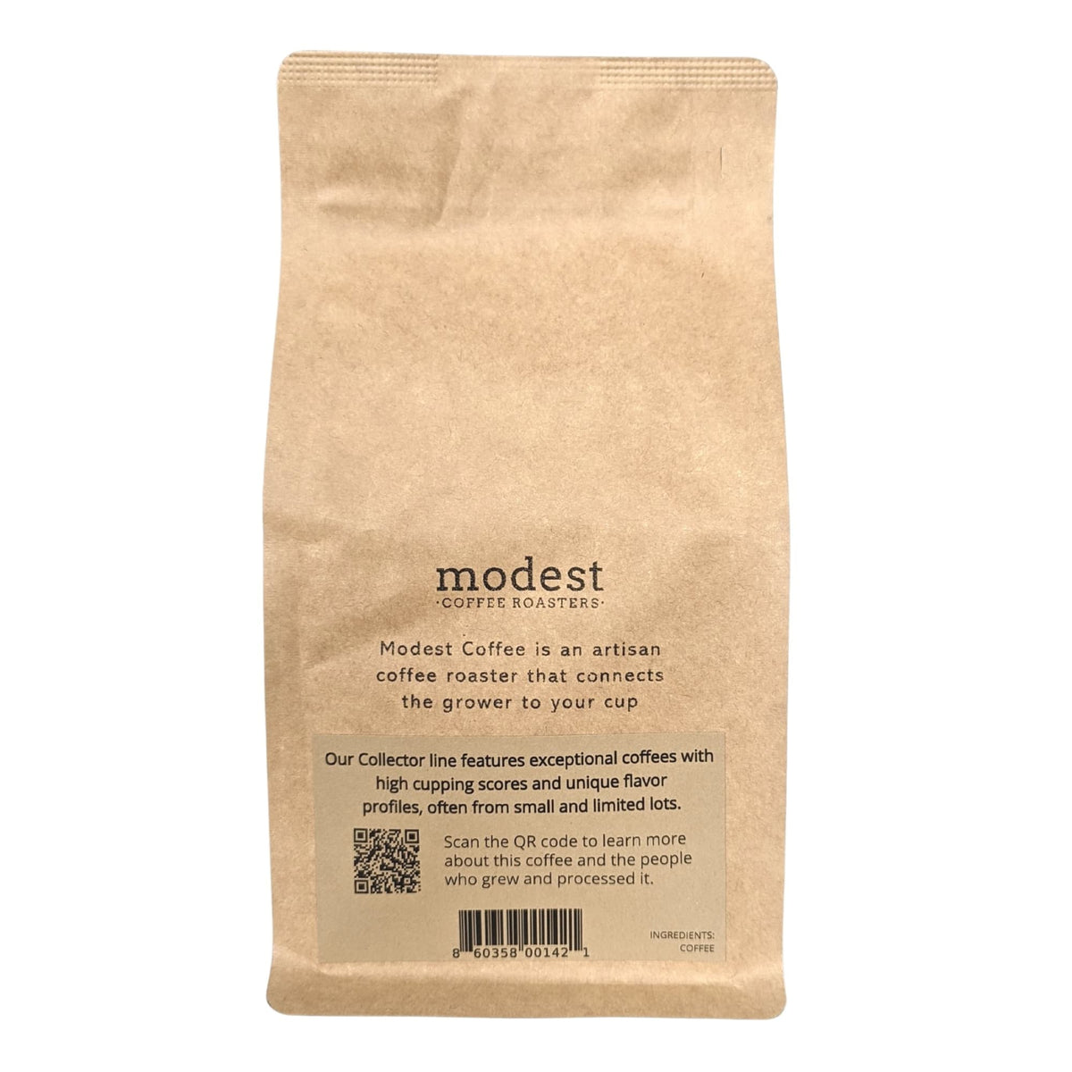 Modest Coffee Roasters Single-Origin Coffee 12COL
