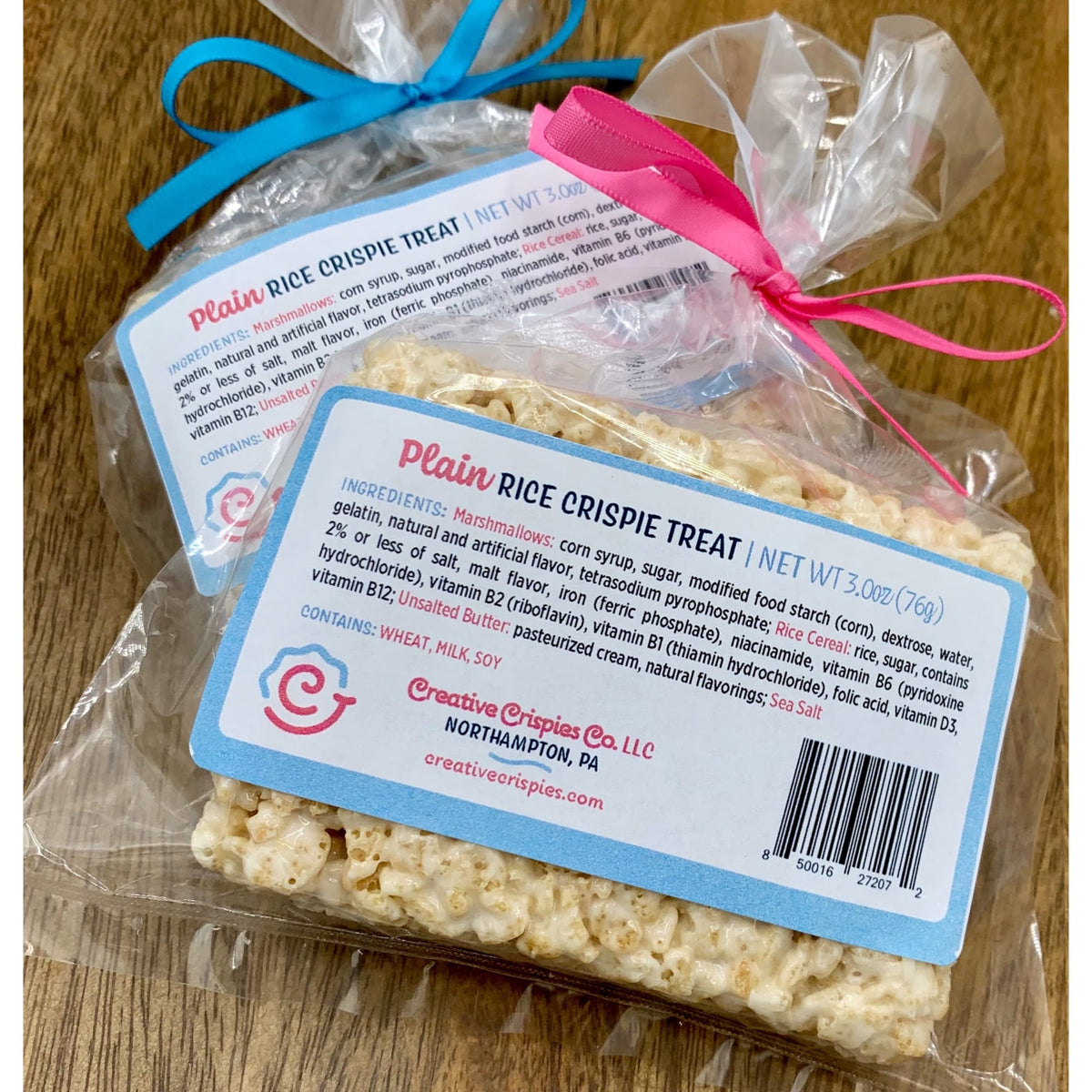 Plain "Naked" Crispie Treats 850016272072