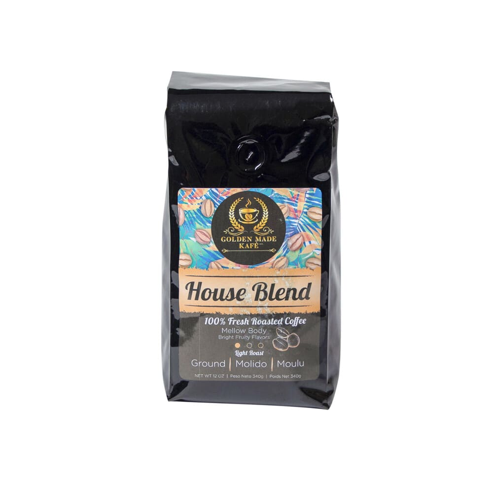 Golden Made Kafe Coffee - House Blend 12 oz