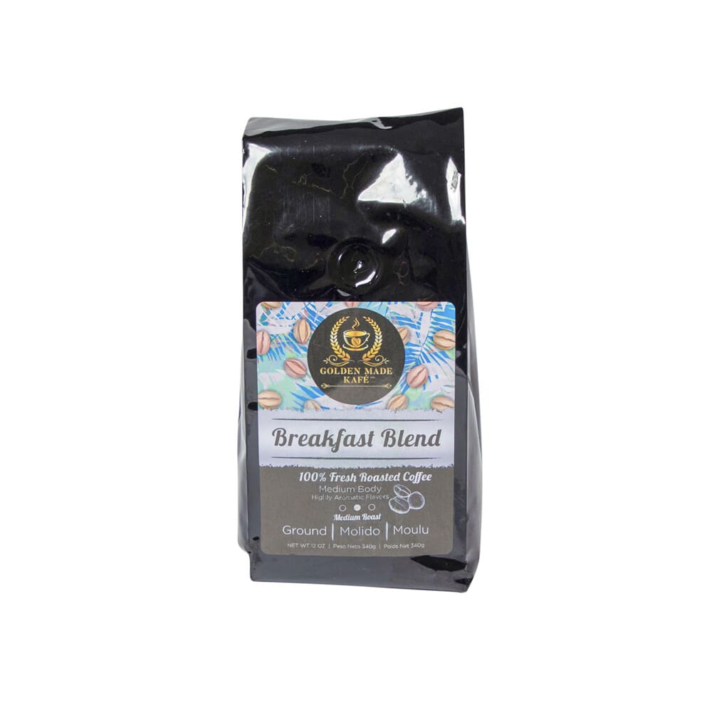 Golden Made Kafe Coffee - Breakfast Blend 12 oz