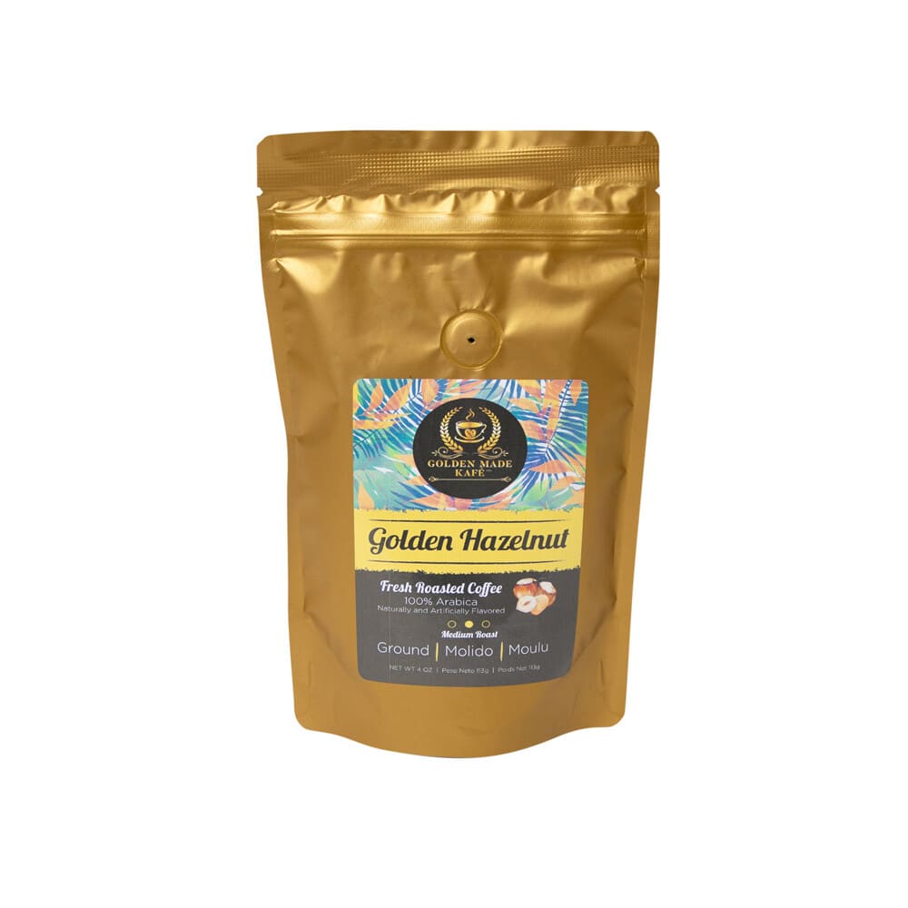 Golden Made Kafe Coffee - Golden Hazelnut 4 oz