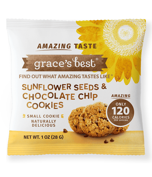 Grace's Best Grace's Best Sunflower Seeds and Chocolate Chips Cookies - 1 oz