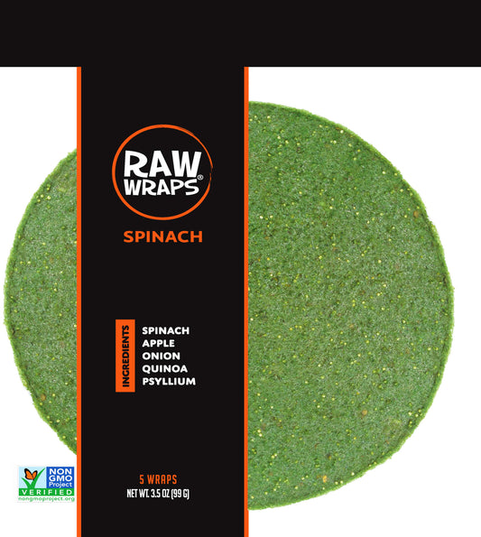 Green Leaf Foods 8" Wraps - Spinach