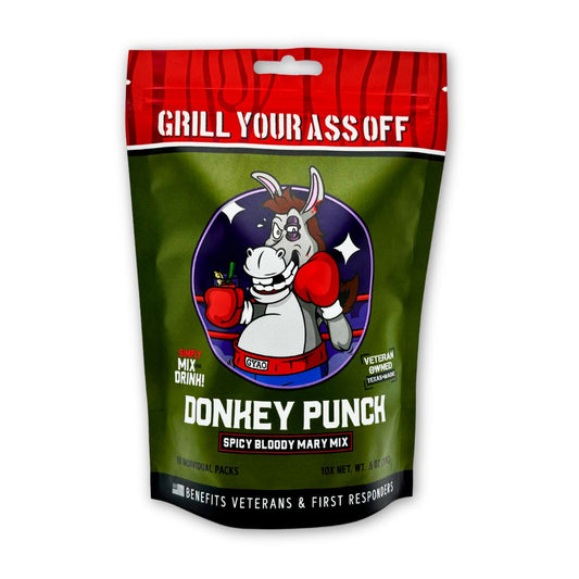 Grill Your Ass Off Donkey Punch Spicy Bloody Mary Mix
