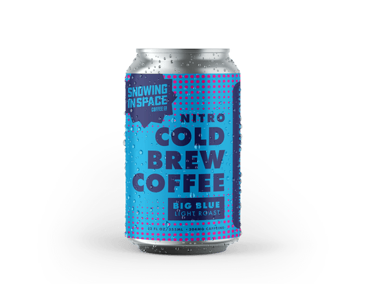 Grit Coffee Snowing in Space Coffee Co. | Nitro Cold Brew Coffee - Light Roast, Bi