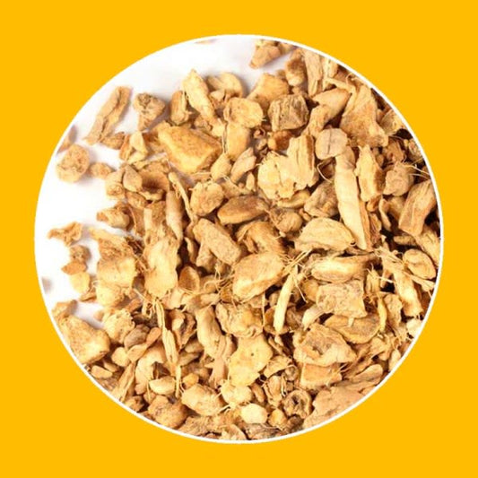 Guga Tea Ginger Root Tea - Cut & Sifted - Certified Organic - 6.5 oz