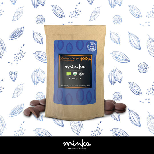 Chocolate Drops 100% Organic Single Origin
