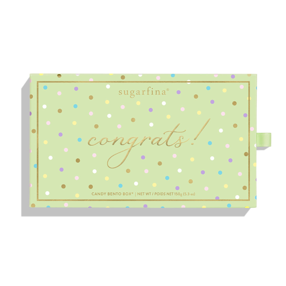 Congrats 2pc Candy Bento Box (Preset) - 6.0 oz K2849