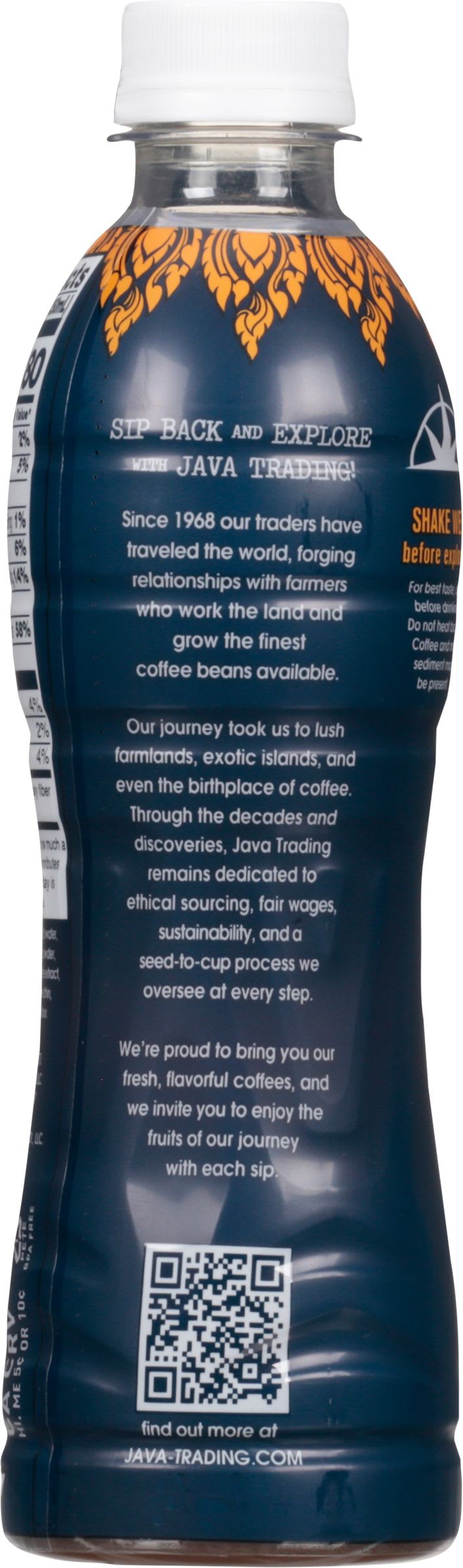 Java Trading Thai Latte Iced Coffee - Sweetened 424301212835