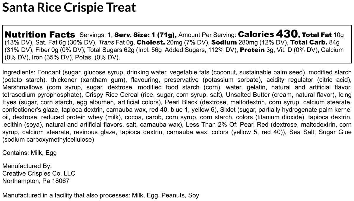 Christmas Rice Crispie Treats