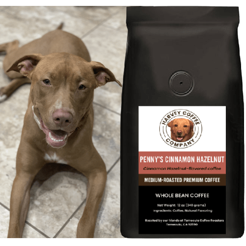 Harvey Coffee Company Penny's Cinnamon Hazelnut Coffee - Whole Bean