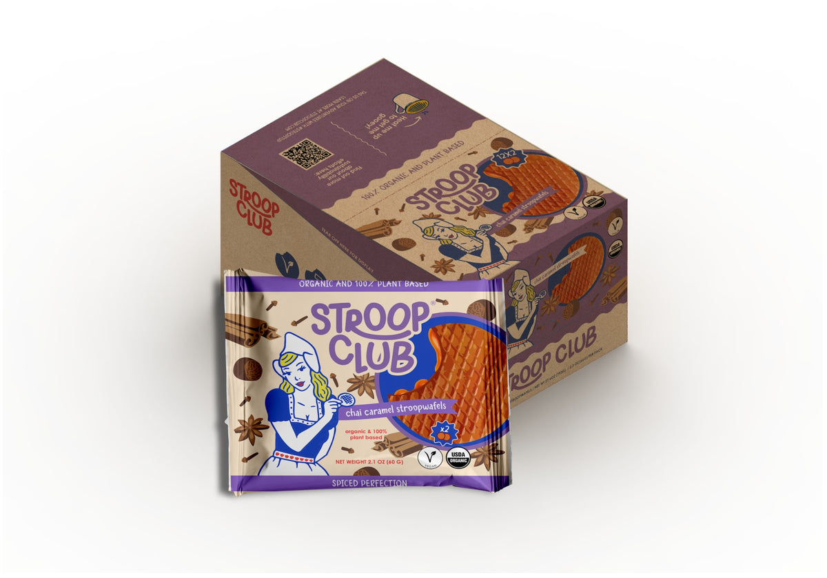 Organic and Plant Based Stroopwafel 2-Pack CHAI12X2MC