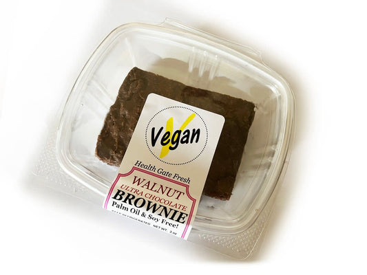 Health Gate Fresh Vegan Ultra Chocolate Brownie Walnut
