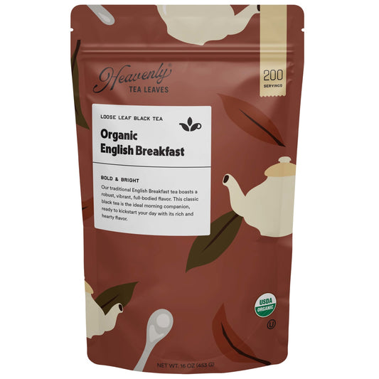Heavenly Tea Leaves Heavenly Tea Leaves Organic English Breakfast, Bulk Loose Leaf Black T