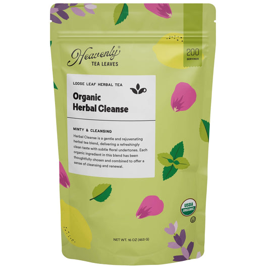 Heavenly Tea Leaves Heavenly Tea Leaves Organic Herbal Cleanse, Bulk Loose Leaf Herbal Tea