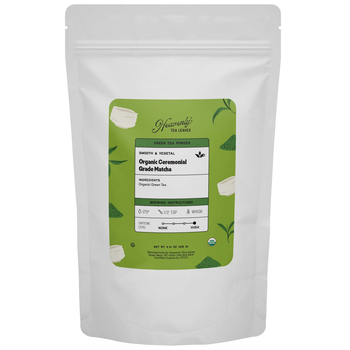 Heavenly Tea Leaves Heavenly Tea Leaves Organic Bulk Ceremonial Grade Matcha Green Tea Pow