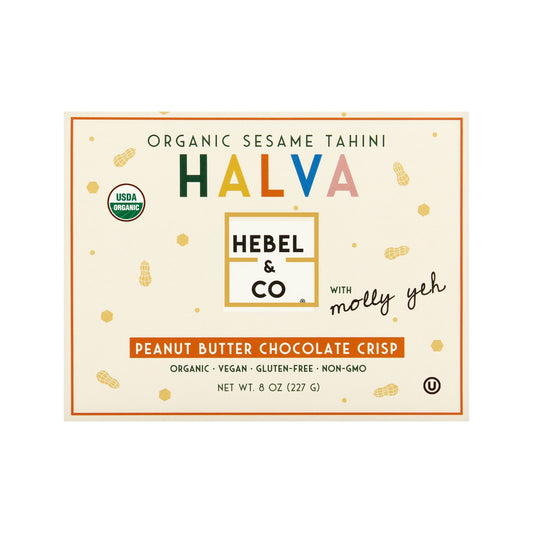 Hebel & Co Peanut Butter Chocolate Crisp Organic Sesame Tahini Halva