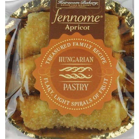 Heirzoom Bakery Fennome Hungarian Pastry Trios - Apricot