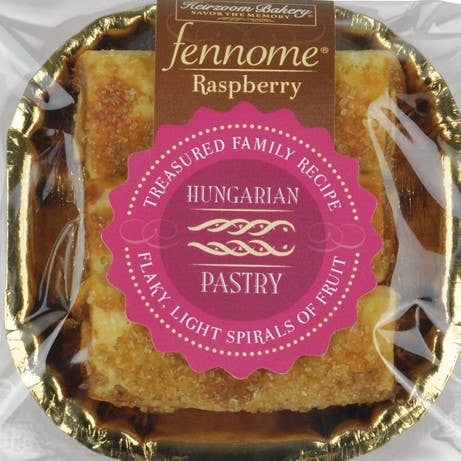 Heirzoom Bakery Fennome Hungarian Pastry Trios - Raspberry