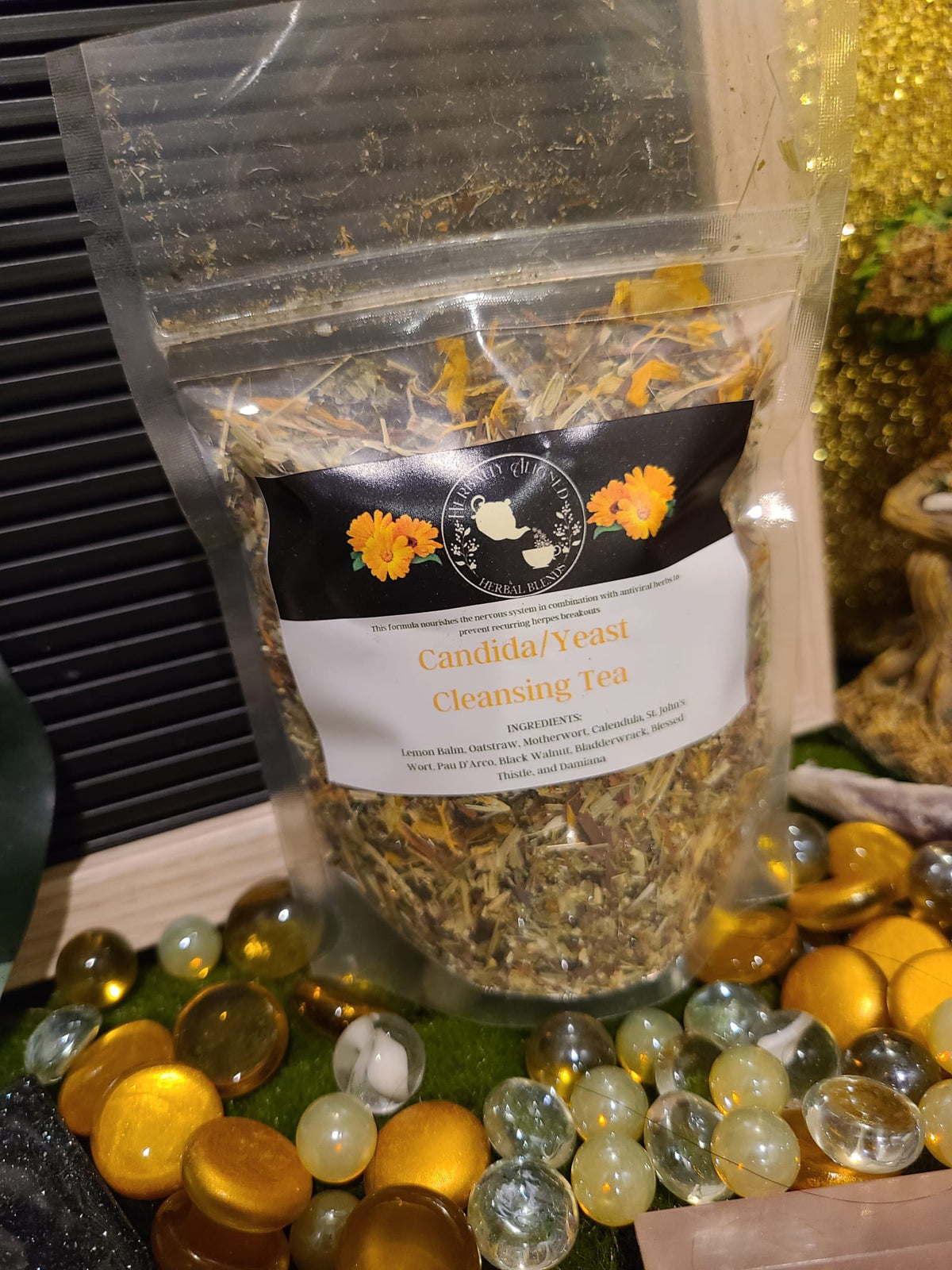 Herbally Aligned Health/Detox Teas - Small, Candida/Yeast Cleansing Tea