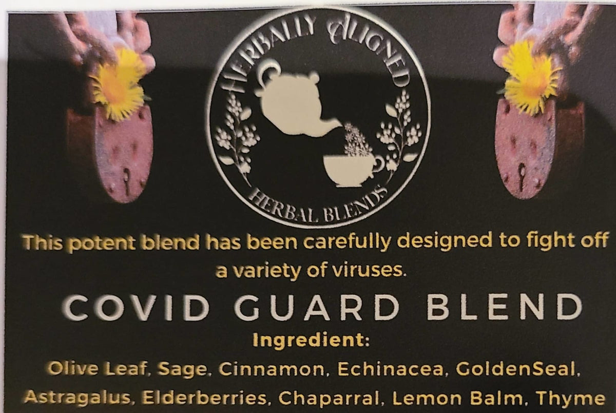 Herbally Aligned Health/Detox Teas - Small, Covid Guard Tea