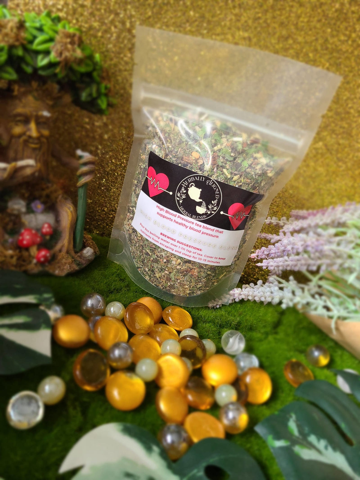Herbally Aligned Health/Detox Teas - Large, High Blood Pressure Tea