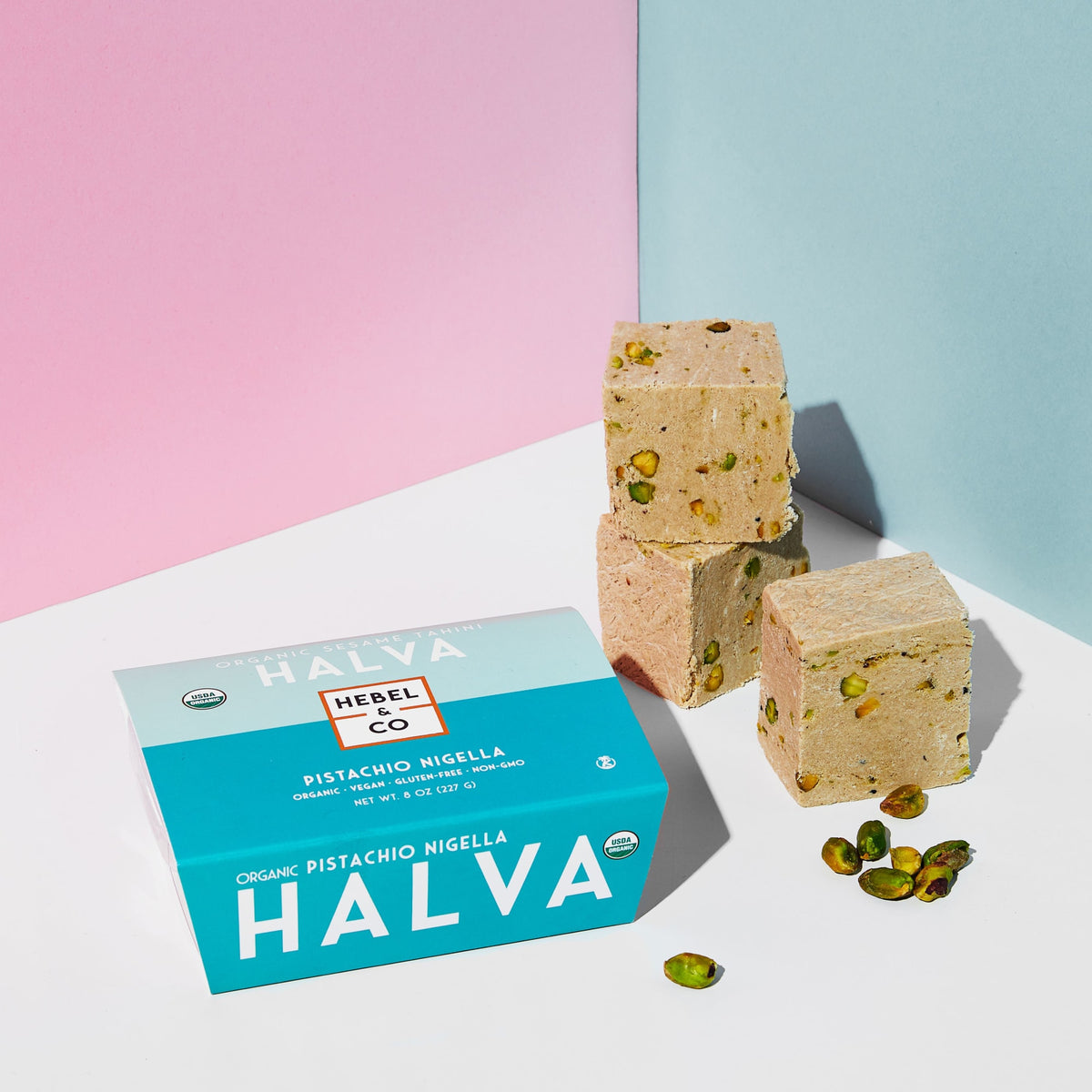 Pistachio Nigella Organic Sesame Tahini Halva 850000189058