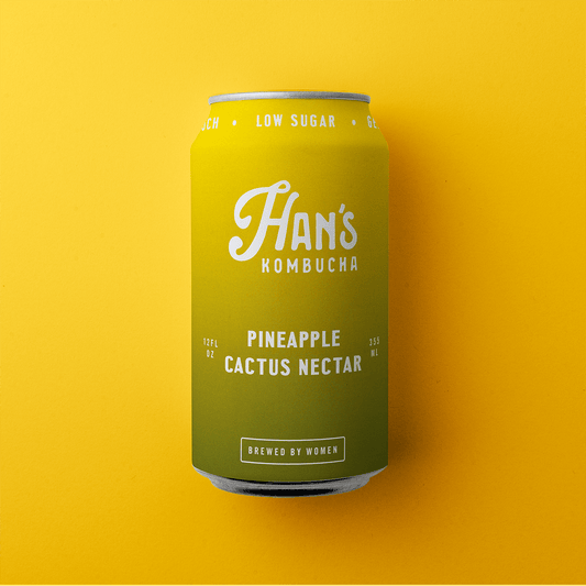 HK Brewing Collective Han's Kombucha by HK Brewing Collective - Pineapple Cactus Nectar