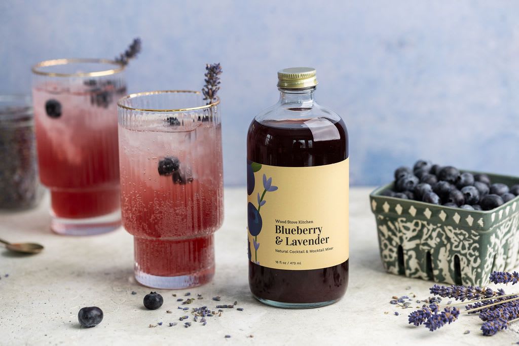 Blueberry & Lavender Cocktail and Mocktail Mixer BL16