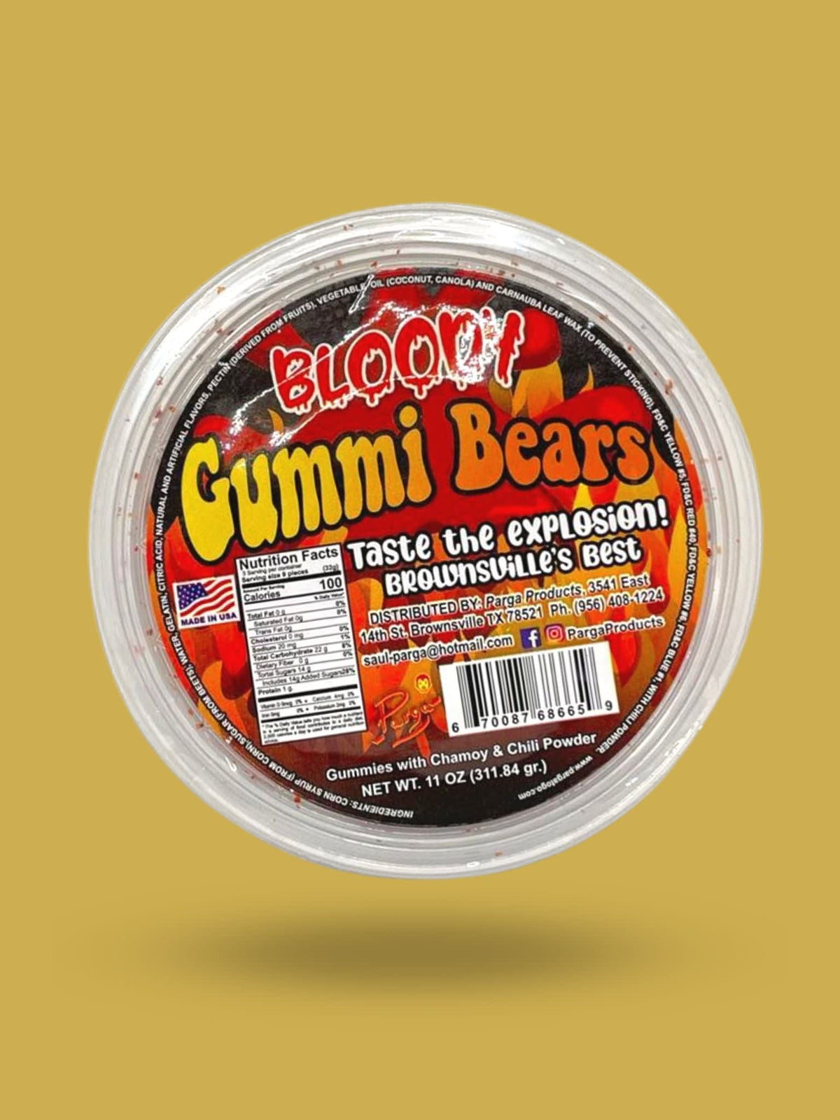 Bloody Gummi Bears 10670087686656-24ctMastercase