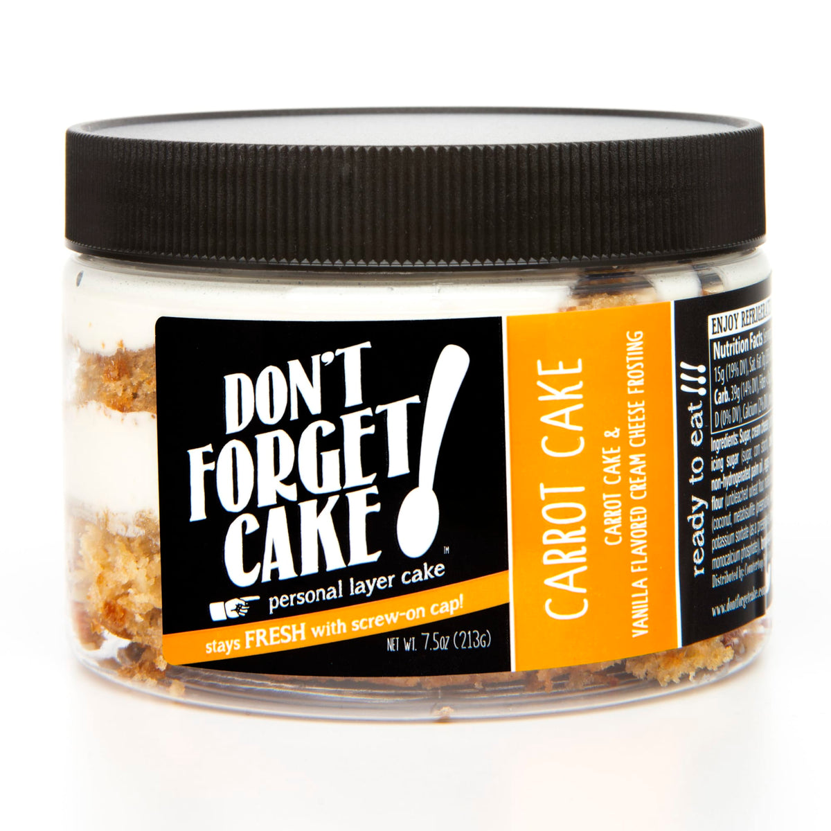 Don't Forget Cake! Multi Serve Cake Jar 1008046