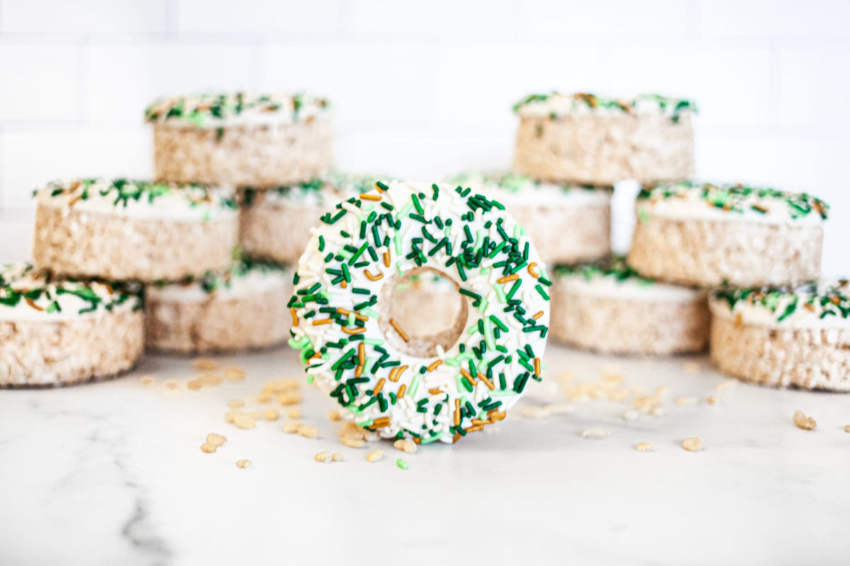 St. Patty's Day Donut Rice Crispie Treats