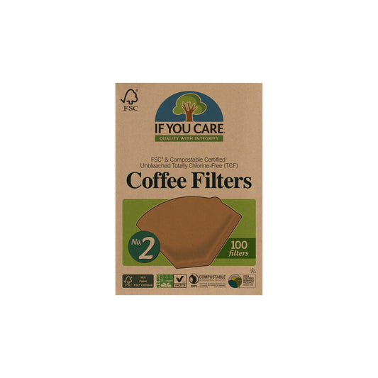 If You Care Coffee & Tea Filters - FSC CERTIFIED No. 2 COFFEE FILTERS