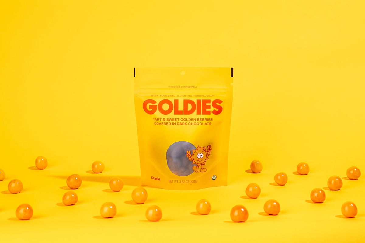 GOLDIES - Dark chocolate covered golden berries 10004-CVGD