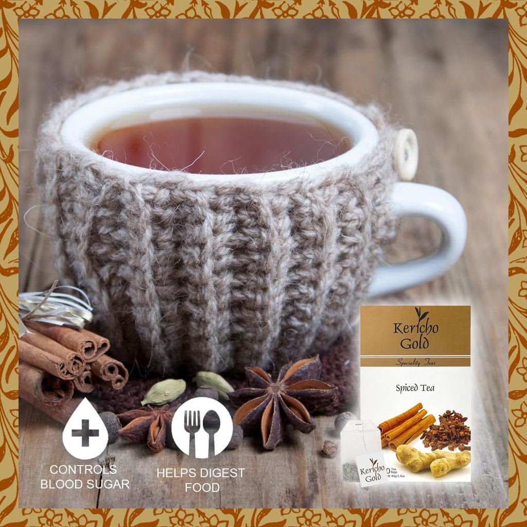 KENYA KERICHO SPICED TEA 20 BAG PACK OF 6 55080