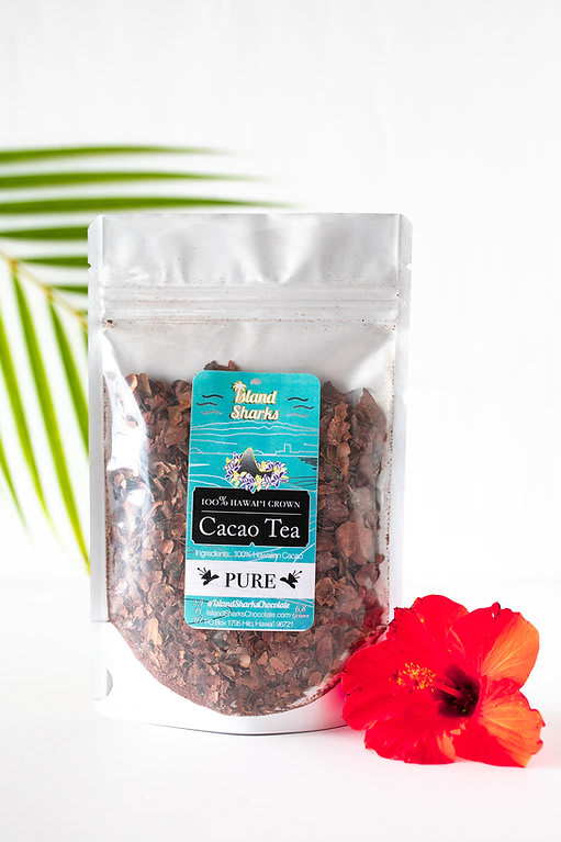 Island Sharks Chocolate Pure Hawaii Grown Cacao Tea