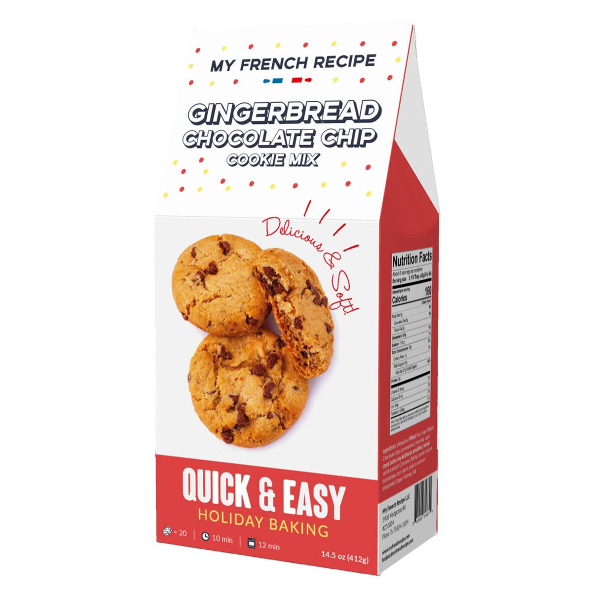 Gingerbread Chocolate Chip Cookie Mix