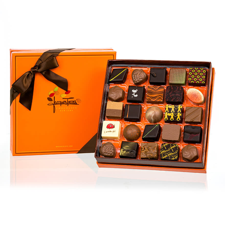 Jacques Torres Chocolate Assorted Kosher Chocolates - 25 pc